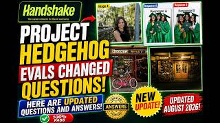 👉 PROJECT HEDGEHOG UPDATED AUGUST 2026: NEW EVAL QUESTIONS & ANSWERS!
