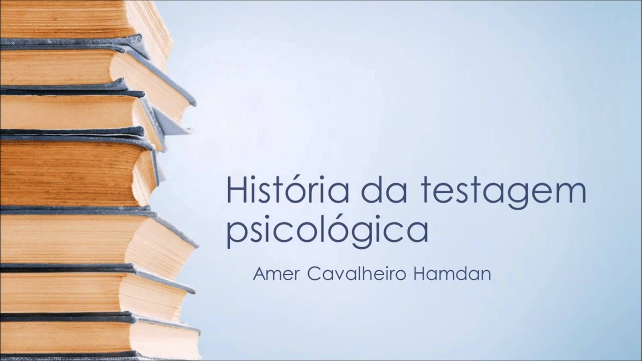 História da testagem psicológica