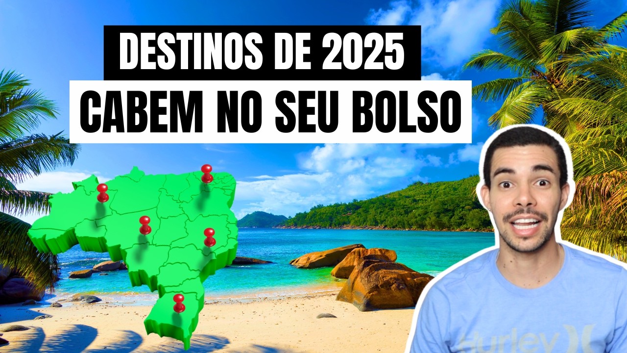 LUGARES BARATOS PARA VIAJAR NO BRASIL EM 2025 | Conheça destinos imperdíveis que cabem no seu bolso