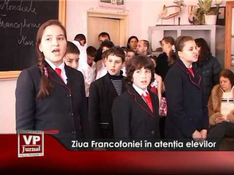 Ziua Francofoniei în atenţia elevilor