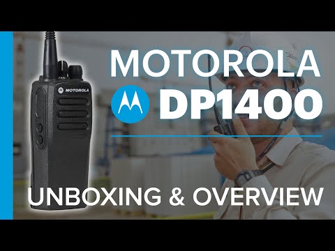 Motorola DP1400 - Two-Way Business Radio - Goods In #34