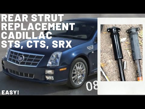 Rear Struts Replacement Cadillac STS, CTS, SRX