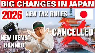 Japan has BIG changes in 2026 | What you NEED to Know Before You Go