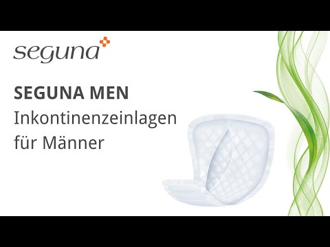 SEGUNA Men - Inkontinenzeinlagen für Männer - speziell an die männliche Anatomie angepasste Einlagen