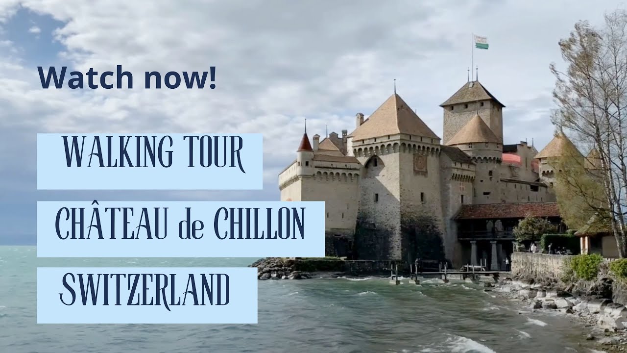Embark on a walking tour of the majestic Chillon Castle.
