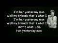 Yesterday man - Chris Andrews 1965 (Lyrics)