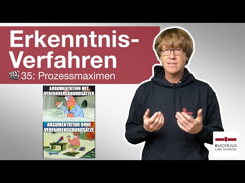 🟨 Prozessmaximen | 🎬 35 | ZPO-Erkenntnisverfahren