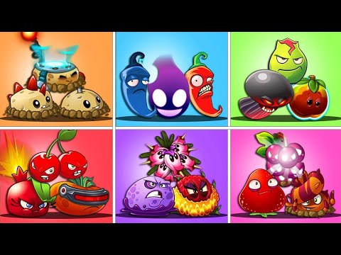Random 6 Team BOMB Plants Battlez - Who Will Win? - PvZ 2 Team Plant vs Team Plant