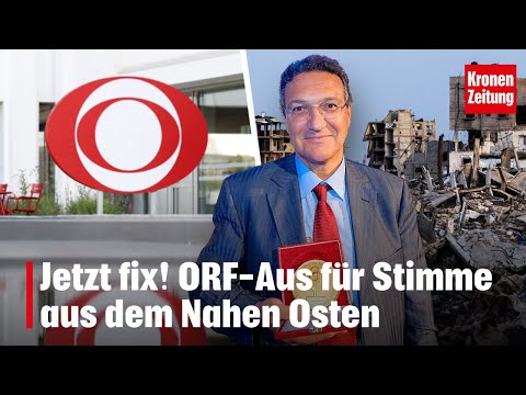 It's official! ORF cancels Middle Eastern voice | krone.tv NEWS