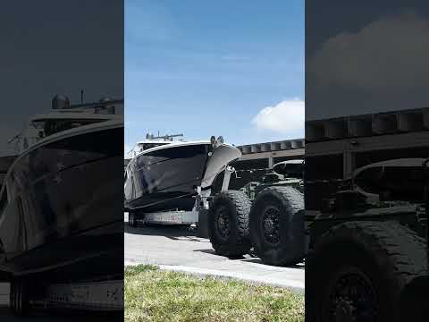 Military Truck Center Console Boat Haul Out