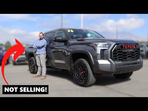 Why are these NOT SELLING??? //2026 Toyota Tundra TRD PRO//
