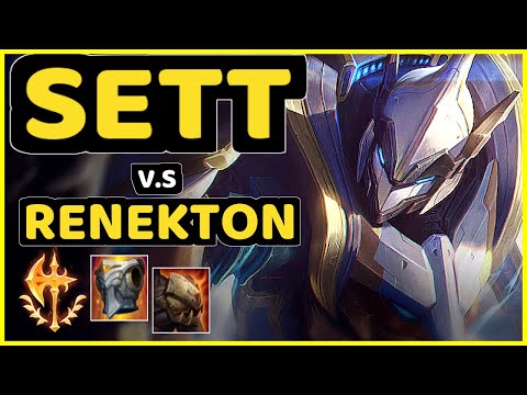 BROKEN BLADE (SETT) vs RENEKTON - TOP GAMEPLAY - NA Ranked DIAMOND