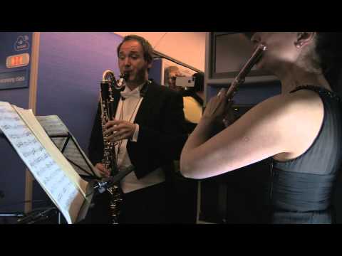 Concertgebouworkest treedt op tijdens KLM vlucht naar Brazilië