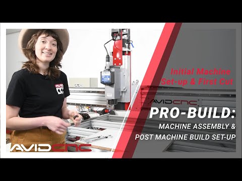 Initial Machine Set-Up & First Cut