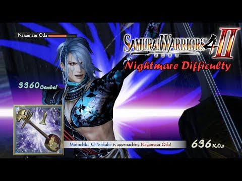 Motochika Chōsokabe - Rare Weapon (Nightmare Difficulty) | Samurai Warriors 4-II