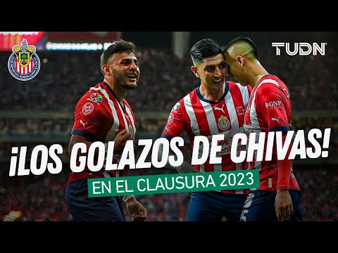 ¡TORNEO DE ENSUEÑO! 🤩🐐 Los MEJORES GOLES DE CHIVAS en el Clausura 2023 | TUDN