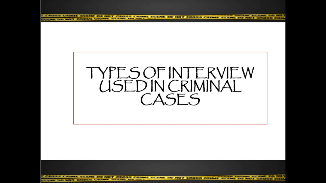 SPECIALIZED CRIME INVESTIGATION 2 WITH SIMULATION OF INTERVIEW AND INTERROGATION