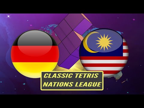 CLASSIC TETRIS NATIONS LEAGUE 2020   SEMI FINALS   Germany vs Malaysia