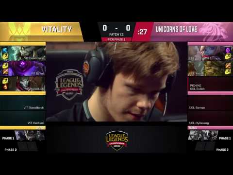 UOL vs Vitality   Game 1 S7 EU LCS Spring 2017 Week 1 Day 2   UOL vs VIT G1 W1D2