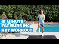 15 Minute Fat Burning HIIT Workout | No Equipment | The Body Coach
