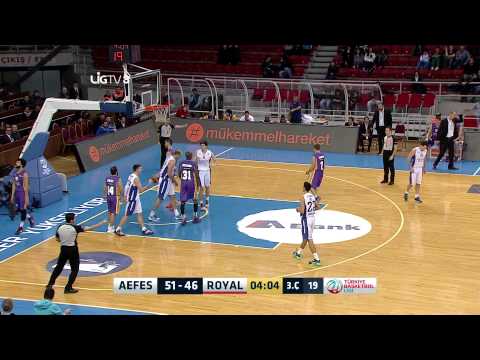 Anadolu Efes - Royal Halı Gaziantep Maç Özeti Türkiye Basketbol Ligi