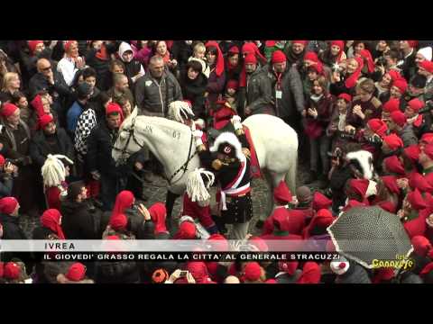 Il Giovedì Grasso del Carnevale di Ivrea