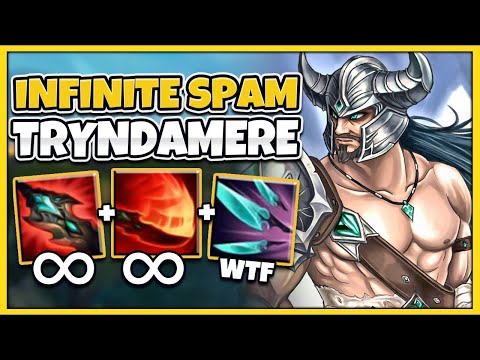 I INVENTED THE BEST TRYNDAMERE BUILD FOR SEASON 11 (100% CRIT, 100% CDR, MAX AS) - League of Legends