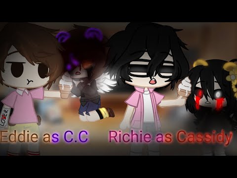 Loser Club reagindo Eddie as C.C e Richie as Cassidy