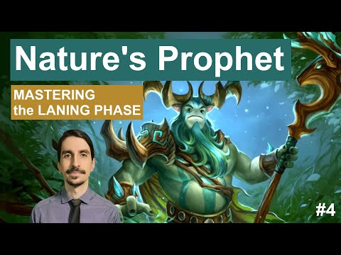 MASTERING the LANING PHASE - Nature's Prophet Support 4 | 7.34b #dota2 #naturesprophet