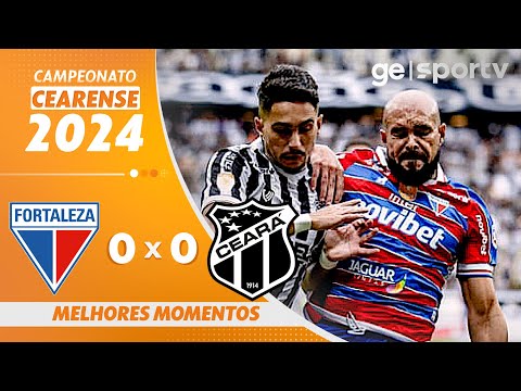 Gols e lances de Fortaleza x Ceará