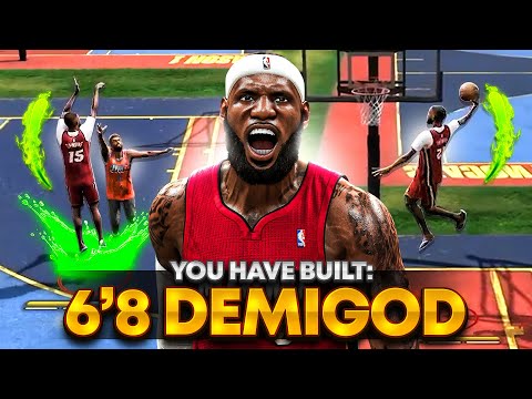 THIS 6'8 ALL-AROUND DEMIGOD BUILD WILL BREAK NBA 2K26! BEST 2-WAY BUILD! best build 2k26