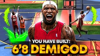 THIS 6'8 ALL-AROUND DEMIGOD BUILD WILL BREAK NBA 2K26! BEST 2-WAY BUILD! best build 2k26