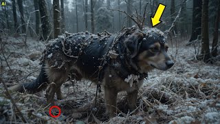 Abandonado en un desierto helado, ¡la lucha de este perro por sobrevivir te hará llorar!