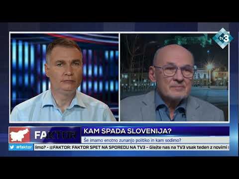 FAKTOR: Jelko Kacin o odnosih Slovenije z Izraelom in vodenju Roberta Goloba