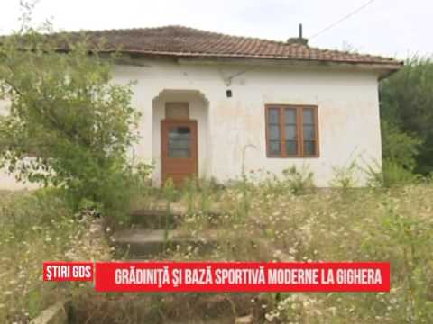 Grădiniţă şi bază sportivă moderne la Gighera