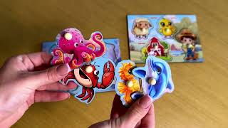 Сортер-вкладиш «Морські жителі»