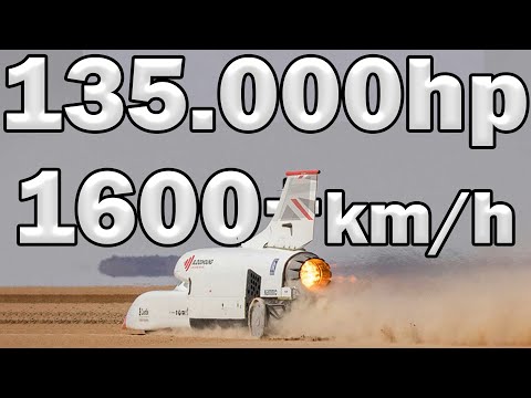 THE PATH TO A SPEED RECORD 1600+kmh (1000+mph) BloodHound LSR. World Faster Car!