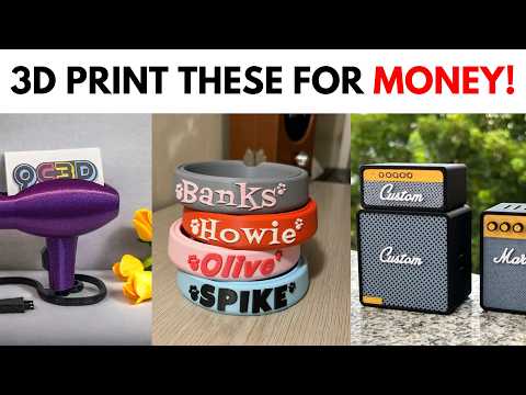10 Most PROFITABLE 3D Prints You Can Sell Right Now