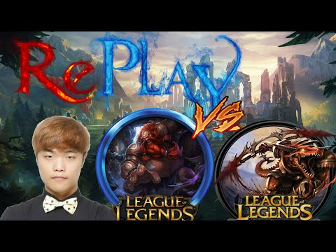 SKT T1 Impact Gragas vs Renekton Top League of Legends Korea
