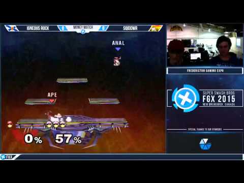 [FGX 2015][Melee] Igneous Rock (Blood Falcon) vs Sqiddwr (Captain Falcon)