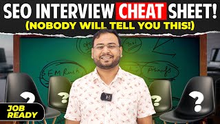 Most Common SEO interview Questions in 2025 (My Experience) - Umar Tazkeer