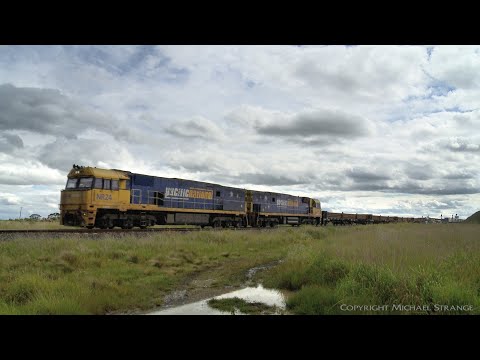 4PM4 Steel Wagons & Shipping Containers (17/10/2021) - PoathTV Australian Trains & Railways