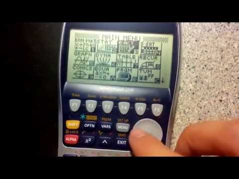 comment trouver alpha avec la calculatrice