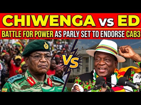 Zimbabwe Vice President Constantino Chiwenga and President Emmerson Mnangagwa in a tense political standoff