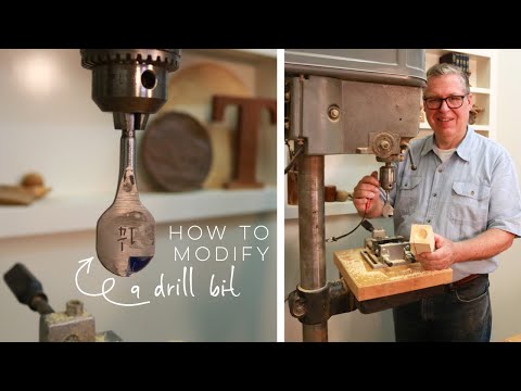 How to Drill a Round-Bottomed Hole