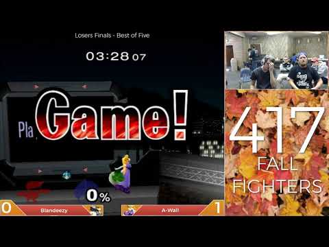 417 Fall Fighters Melee Singles - Blandeezy (Fox) vs. A-Wall (Peach) - Losers Finals