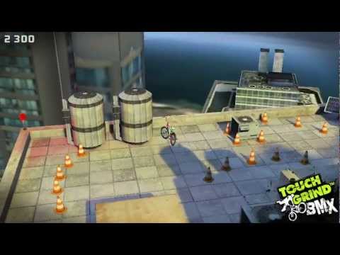 skyline do at least 18 jumps without crashing or slowing down - Touchgrind BMX