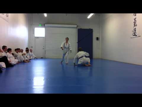 Jean Whitney - Aikido 5th Kyu Exam - Aikido of San Diego