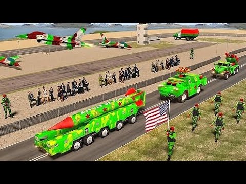 Real Army Truck Driving Cargo Game - US Offroad Army Truck Driving 3D 2026 - Andriod Gameplay