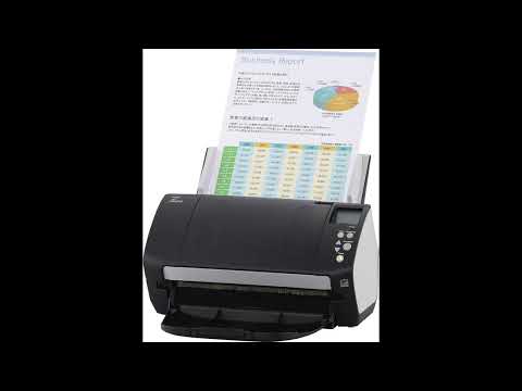 Fujitsu fi-7160 Professional Desktop Color Duplex Document Scanner with Auto Document Feeder (ADF) - Workgroup Series video review thumbnail